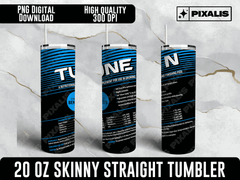 Novelty Lindner Various Show Feeds 20 oz Tumbler Label PNG for HUMOR ONLY | Pixalis | Digital Download