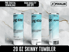 Novelty Vet Medicine PG 600 20oz Tumbler Label PNG for HUMOR ONLY | Pixalis | Digital Download